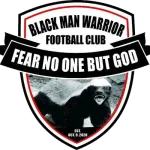 Escudo Black Man Warrior