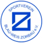 Escudo do Blau-Weiß Zorbau